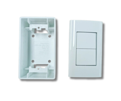 [Combo] Đế Dày Và Công Tắc 2 Nút Nhấn Hàn Quốc Dosel