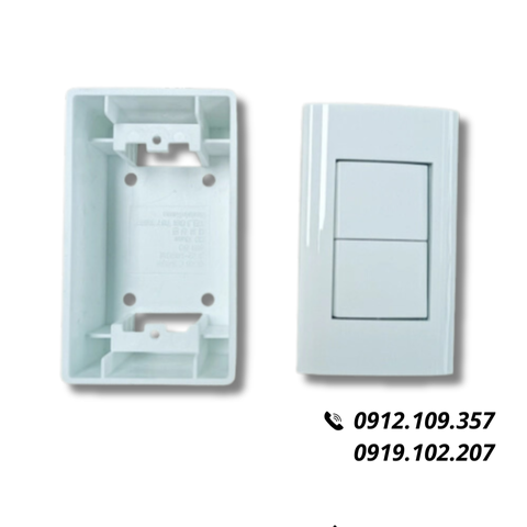 [Combo] Đế Dày Và Công Tắc 2 Nút Nhấn Hàn Quốc Dosel