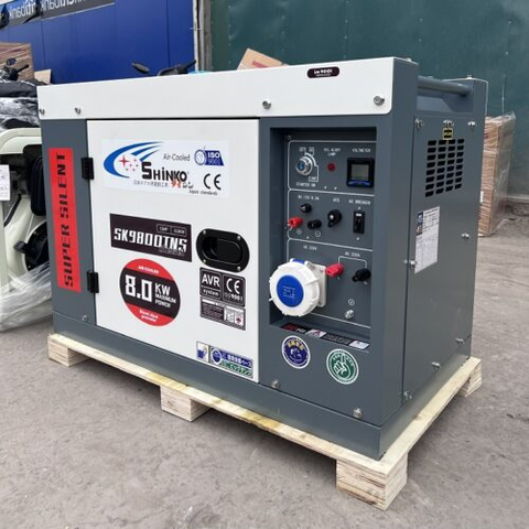 Máy Phát Điện Chạy Dầu 8Kw Shinko SK9800TNS