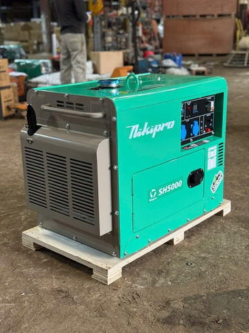 Máy Phát Điện Chạy Dầu Cách Âm 5KW NikiPro SH-5000