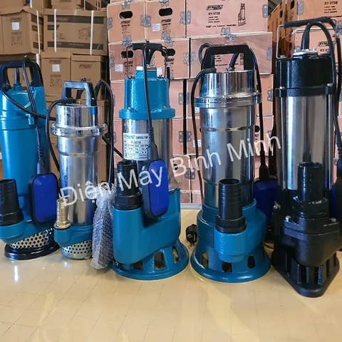 Máy Bơm Chìm Rymaru 750W RY-QS750 (có phao)