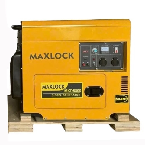 Máy Phát Điện Chạy Dầu 7KW Maxlock MKD8800