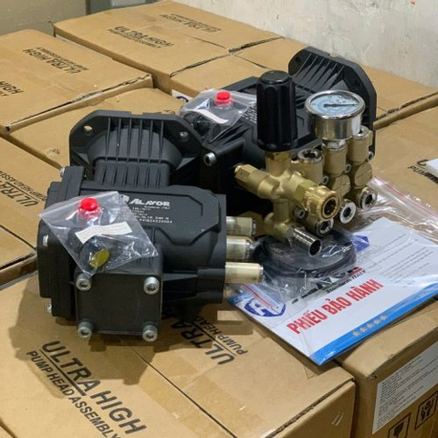 Đầu Rửa Xe Cao Áp Alavor Piston Sứ (Trục 24mm)