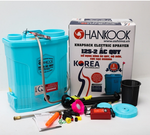 Bình Xịt Điện Hankook 12L 12S
