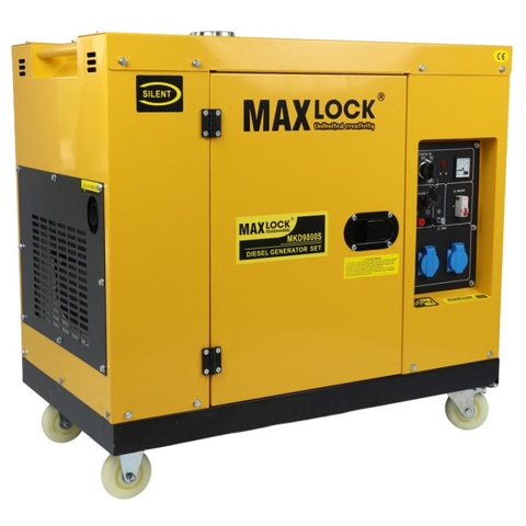 Máy Phát Điện Chạy Dầu Maxlock MKD9800S