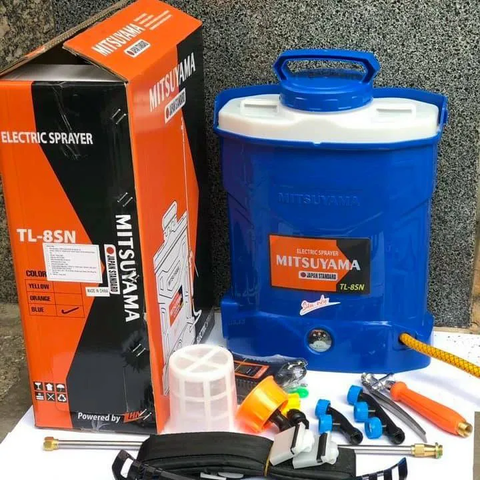 Bình Phun Xịt Chạy Điện 8L Mitsuyama TL-8SN Pin Lithium