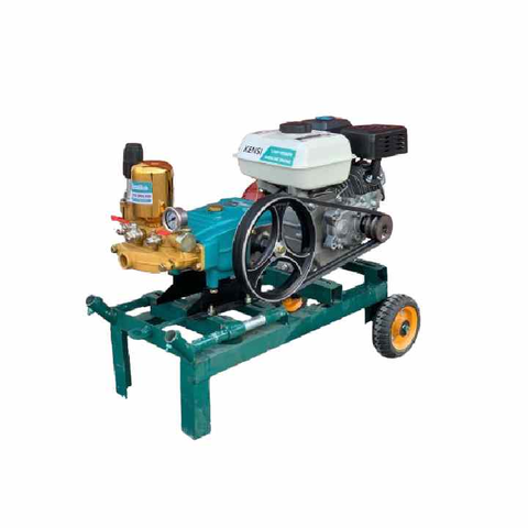 Máy Rửa Xe Dây Đai Xăng Động Cơ Kensi 7.5HP