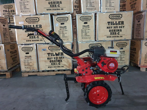 Máy Xới Đất Chạy Xăng 7.0HP Đỏ Curoa Oshima XDX-C