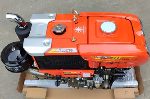 Máy Nổ Dầu 15HP Kujoyo RT155NM (D15 Gió Đề)