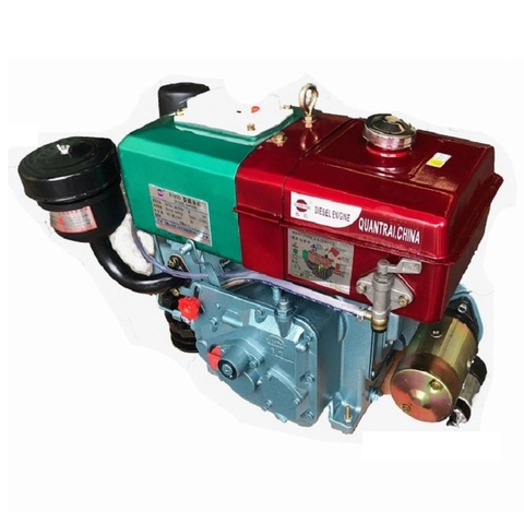 Máy Nổ Dầu 8HP Quantrai R180D (D8 Nước Đề)