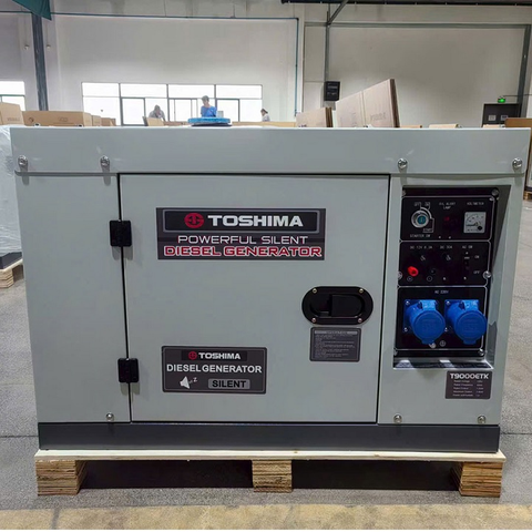 Máy Phát Điện Chạy Dầu 7KW Toshima T90E
