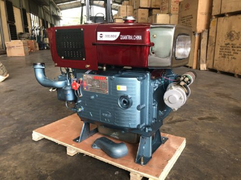 Máy Nổ Dầu 24HP Quantrai S1115ND (D24 Gió Đèn Đề)