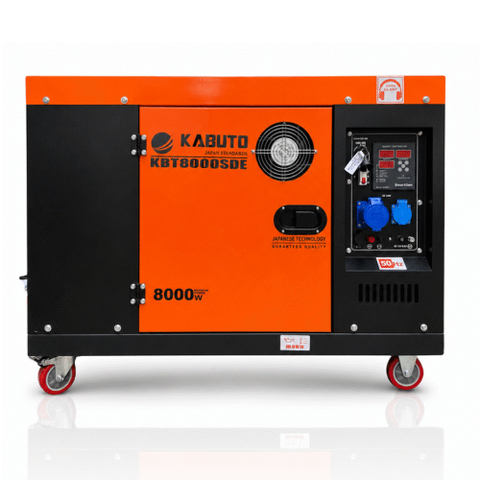 Máy Phát Điện Chạy Dầu Cách Âm 8kW Kabuto KBT8000SDE