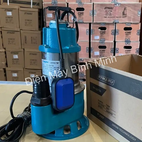 Máy Bơm Chìm Rymaru 750W RY-QS750 (có phao)