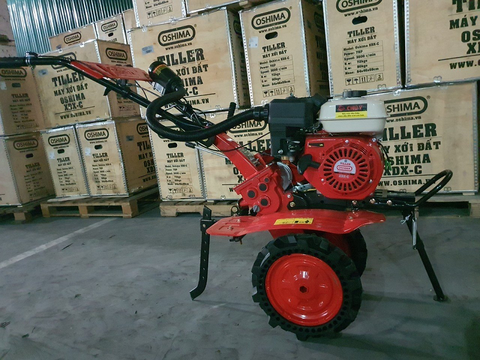 Máy Xới Đất Chạy Xăng 7.0HP Đỏ Curoa Oshima XDX-C