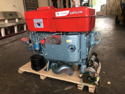 Máy Nổ Dầu 30HP Quantrai S1130D (D30 Nước Đề)