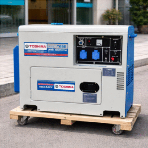 Máy Phát Điện Chạy Dầu Toshima 5KW T68E