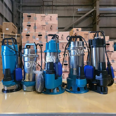 Máy Bơm Chìm Nước Thải Rymaru 1.1Kw RY-V1100 (có phao)