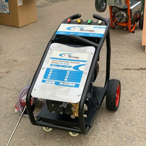 Máy phun xịt rửa xe áp lực cao 7.5Kw Shinko SK7518T