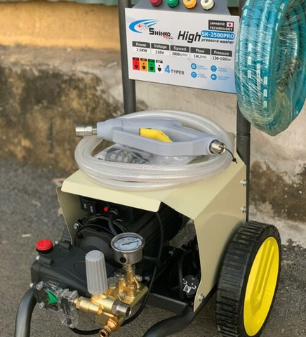 Máy Rửa Xe Cao Áp Mini 2500W Shinko SK-2500Pro