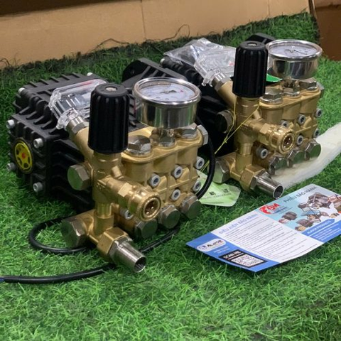 Đầu Bơm Rửa Xe Cao Áp Alavor Cho Motor 3.7Kw