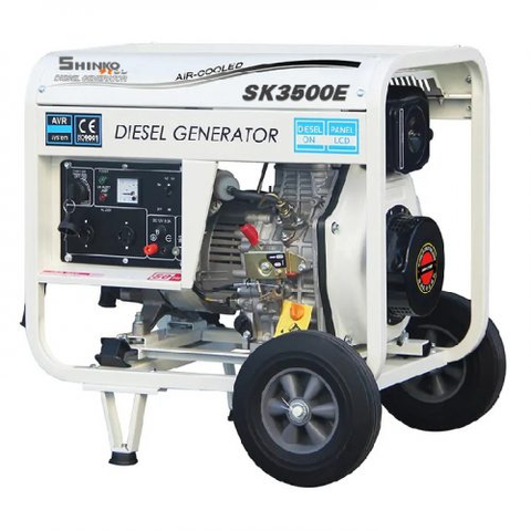 Máy phát điện chạy dầu 3Kw Shinko SK3500E
