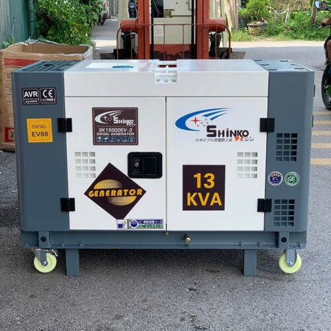 Máy Phát Điện Chạy Dầu 13Kva Shinko SK15000EV-3