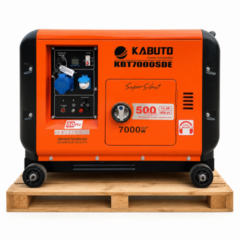 Máy Phát Điện 7Kw Chạy Dầu Kabuto KBT7000SDE