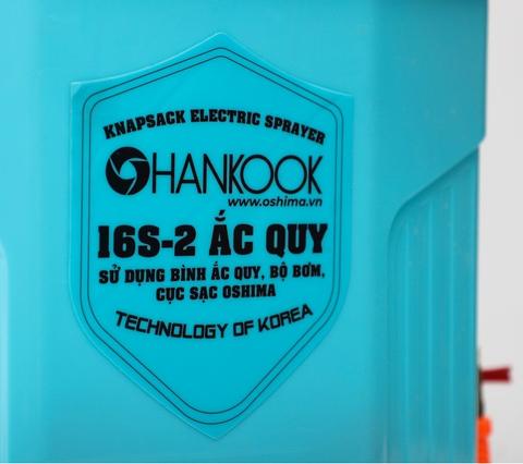 Bình Xịt Điện Hankook 16L 16S
