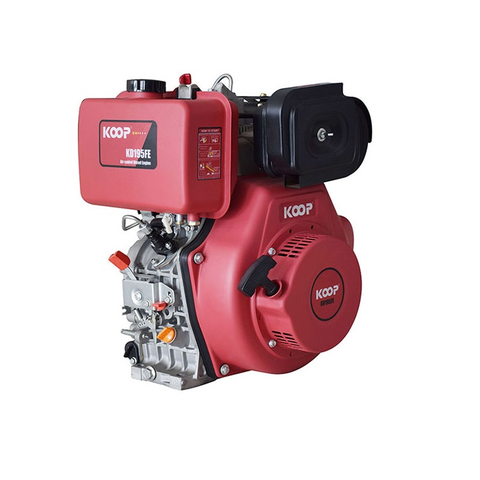 Động Cơ Dầu 12HP Có Đề Koop KD195FE