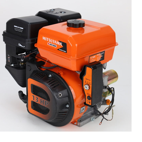Động Cơ Xăng 13Hp Tua Chậm Có Đề Mitsuyama TL-390R-2D