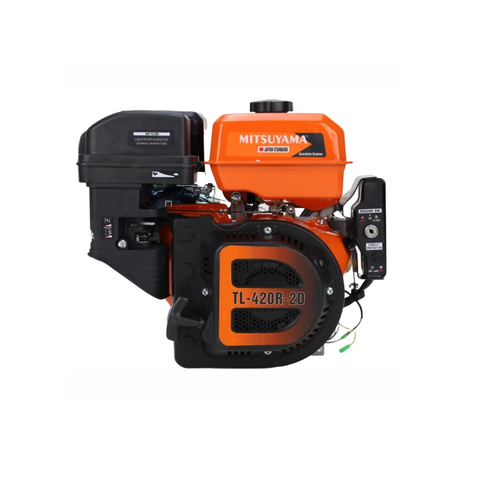 Động Cơ Xăng 16Hp Tua Chậm Có Đề Mitsuyama TL-420R-2D