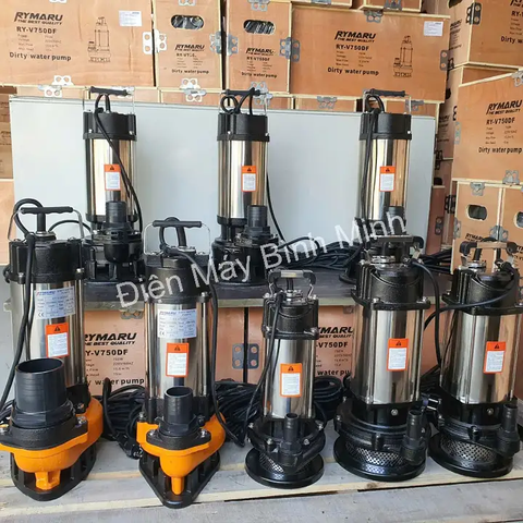 Máy Bơm Chìm Nước Sạch Rymaru 750W RY-QDX750