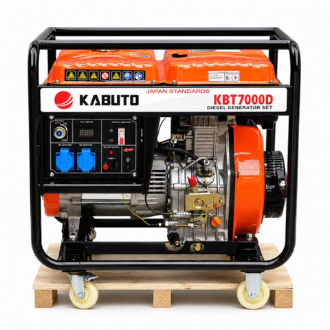 Máy Phát Điện Chạy Dầu Trần 7kW Kabuto KBT7900D