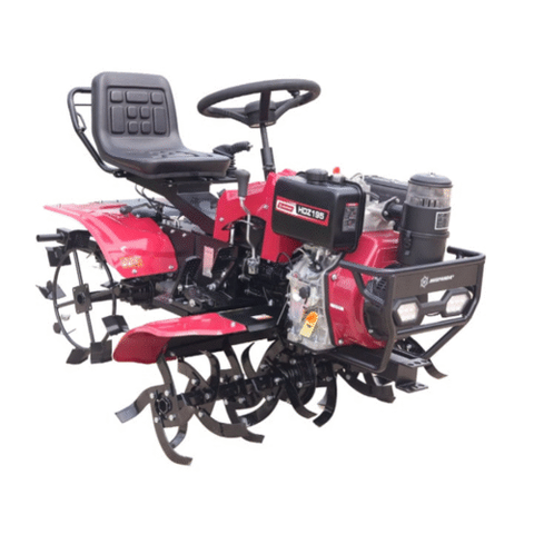 Máy Xới Đất Ngồi Lái Chạy Dầu 15Hp Huspanda HDZ195