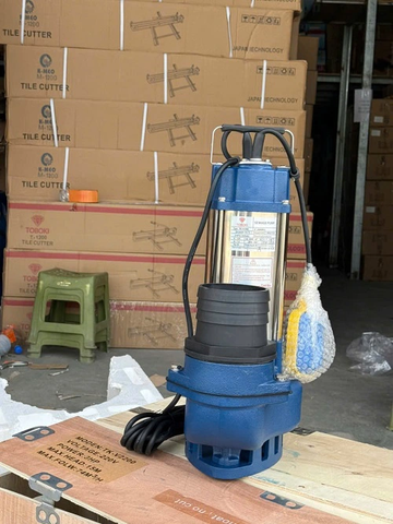Máy Bơm Chìm Nước Thải 1100W Toboki TK-V1100 Có Phao Có Dao Chém Rác