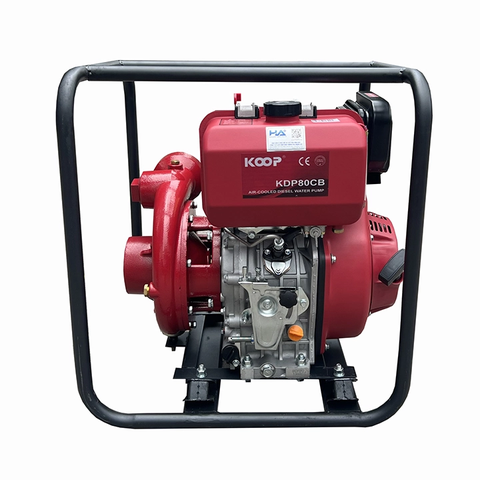 Máy Bơm Nước Chạy Dầu Cao Áp 6.6Kw Koop KDP80CB