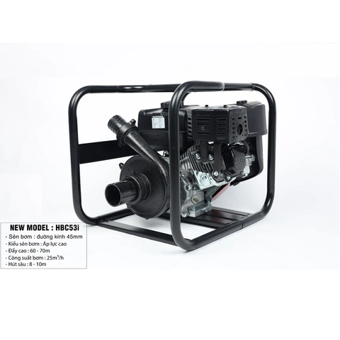 Máy Bơm Nước Cứu Hỏa Chạy Xăng 7.5HP Huspanda HBC 53I