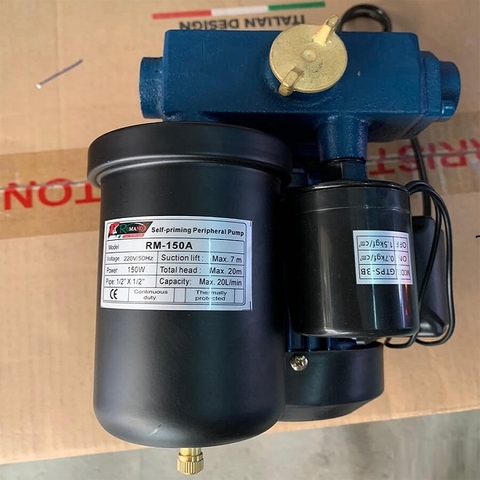 Máy Bơm Tăng Áp 150W Romano RM-150A