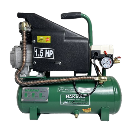 Máy Nén Khí Có Dầu Liền Trục 1.5Hp 12L Nakawa NK-4212