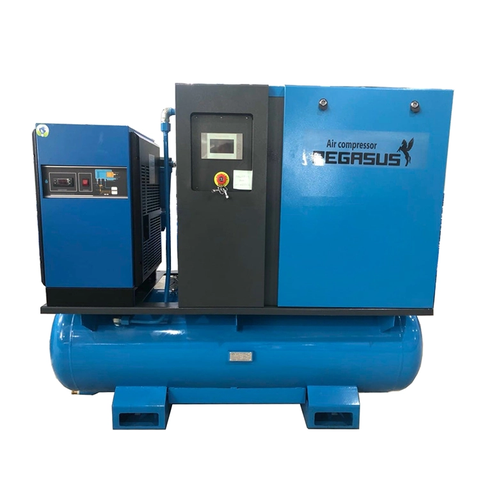 Máy Nén Khí Trục Vít Tổ Hợp 20HP Pegasus TMCP-20A