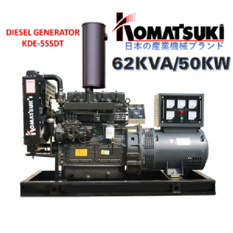 Máy Phát Điện 50Kw Komatsuki KDE-55SDT