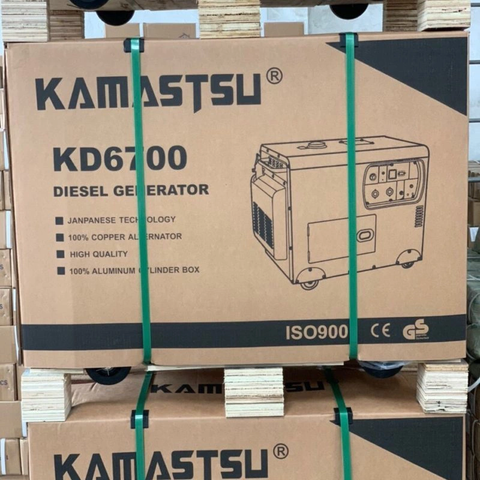 Máy Phát Điện Chạy Dầu 5Kw Kamastsu KD6700