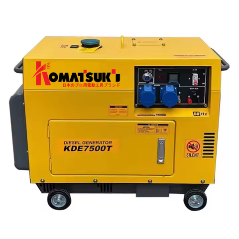 Máy Phát Điện Chạy Dầu 5Kw Komatsuki KDE7500T