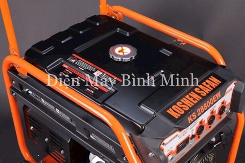 Máy Phát Điện Chạy Dầu 5Kw Koshen Safan KS-28800EW Có Đề