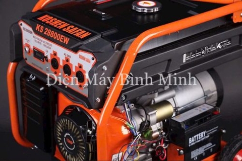 Máy Phát Điện Chạy Dầu 5Kw Koshen Safan KS-28800EW Có Đề