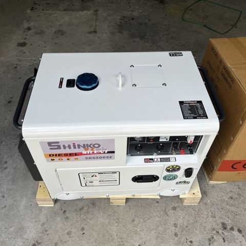 Máy Phát Điện Chạy Dầu 5Kw Shinko SK6500SE