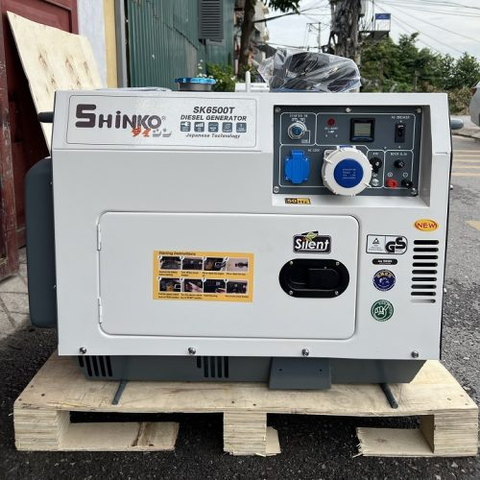 Máy Phát Điện Chạy Dầu 5Kw Shinko SK6500T