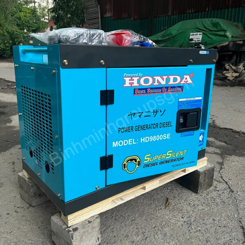 Máy Phát Điện Chạy Dầu 7Kw Honda HD9800SE