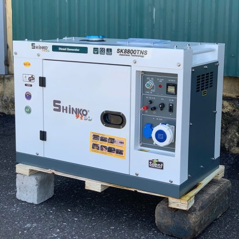 Máy Phát Điện Chạy Dầu 7Kw SHINKO SK8800TNS